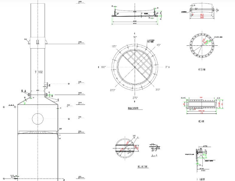水洗塔技术的工艺原理图